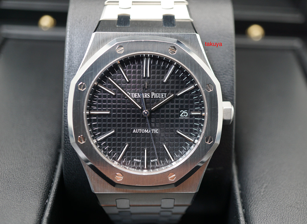 Audemars Piguet Royal Oak Black Dial Men's Watch 15400STOO1220ST01