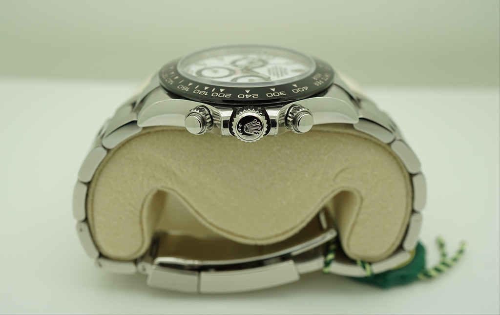 BRAND NEW Rolex 116500LN COSMOGRAPH DAYTONA CERAMIC BEZEL WHITE DIAL ...
