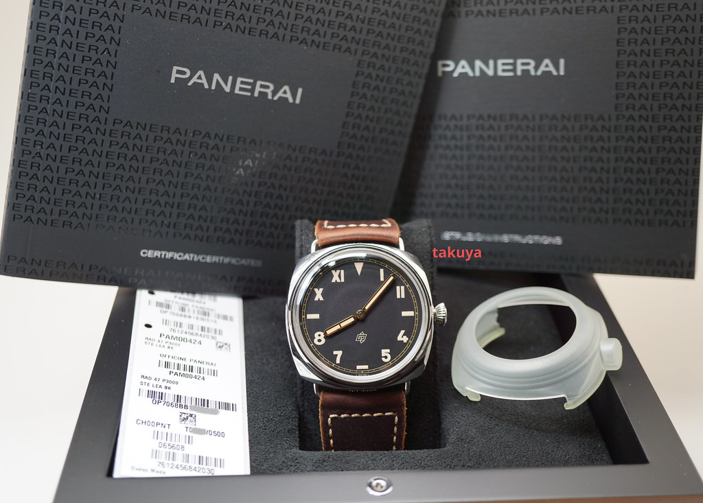 Panerai PAM 424 RADIOMIR CALIFORNIA 3 DAYS STAINLESS STEEL 47MM