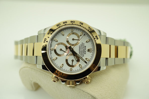 NEW Rolex 116503 DAYTONA TWO TONE YELLOW GOLD SS WHITE DIAL 2021 FULL SET - Image 9