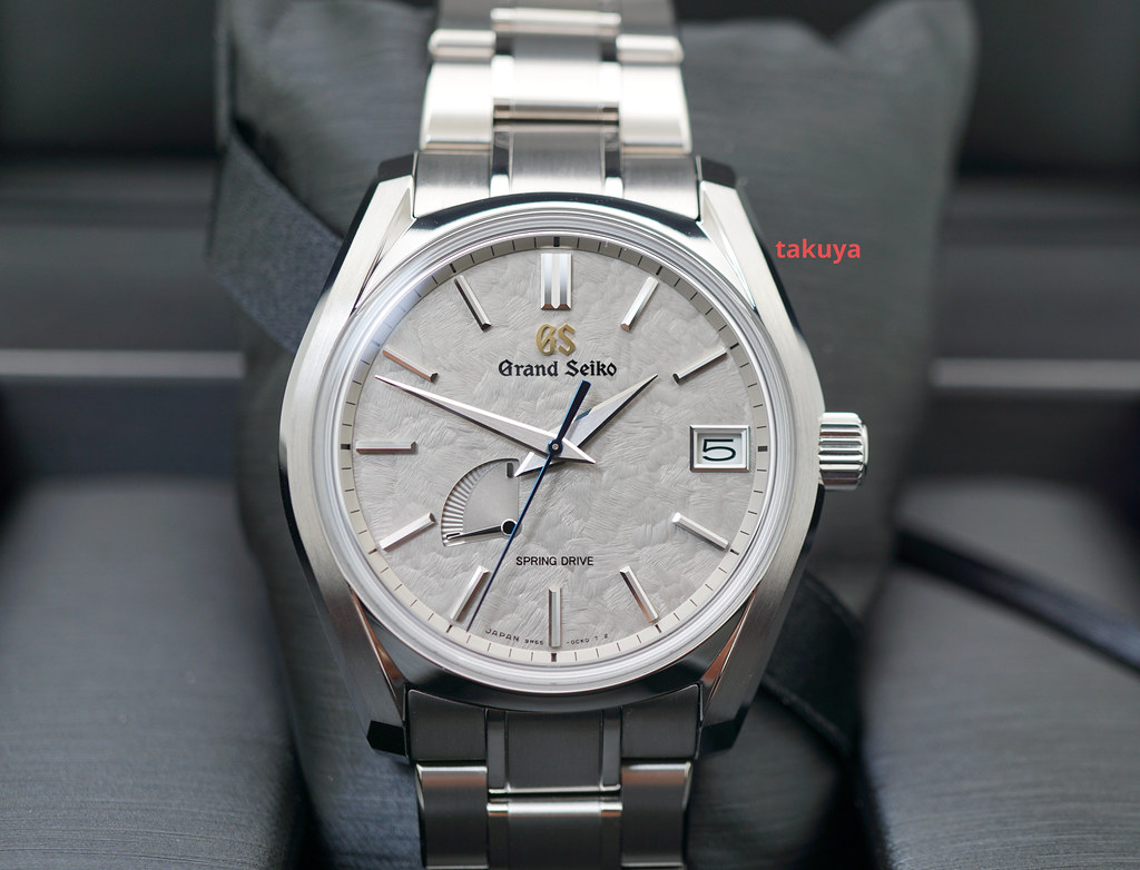 MINT Grand Seiko SPRING DRIVE TITANIUM SBGA415 Winter