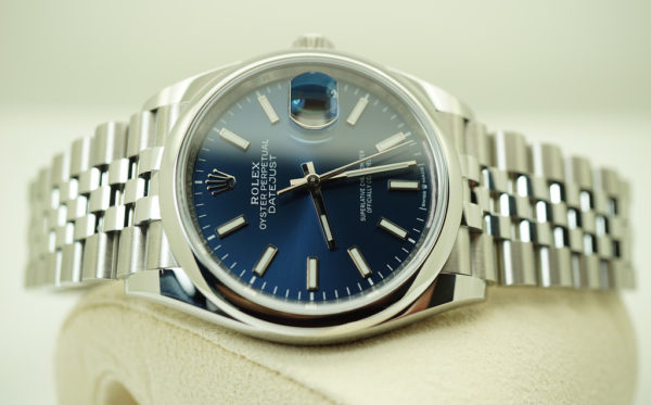 Rolex 126200 DATEJUST 36MM BLUE STICK DIAL JUBILEE BAND 2020 COMPLETE SET - Image 10