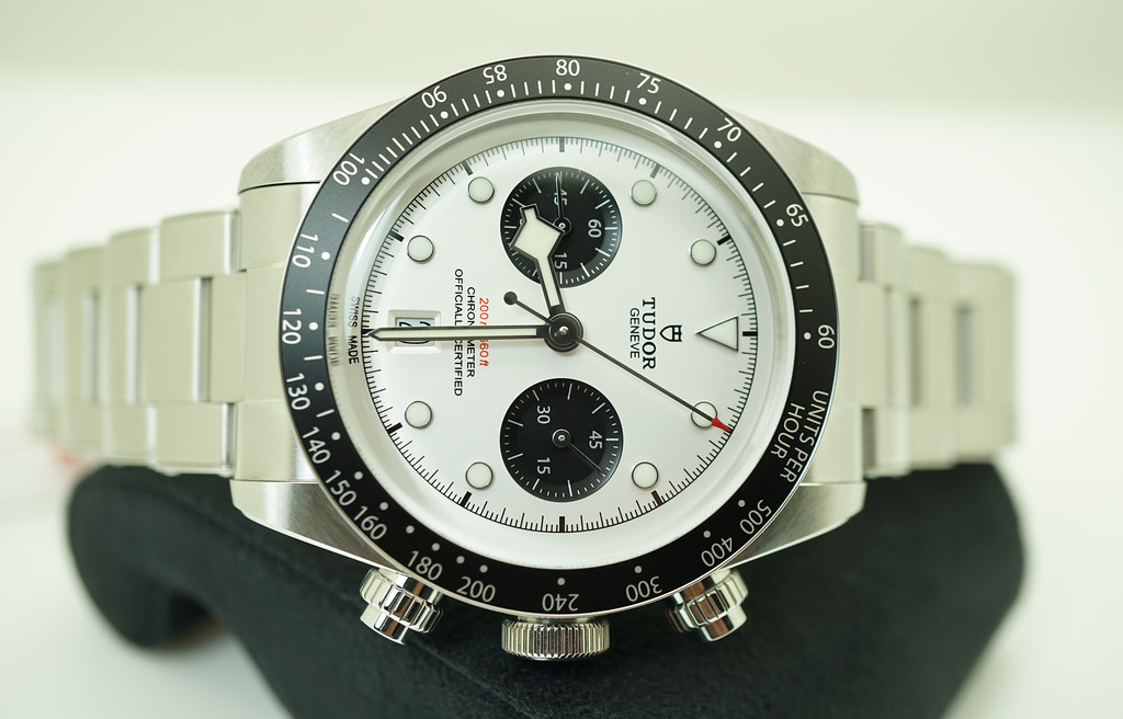 BRAND NEW Tudor 79360N BLACK BAY CHRONOGRAPH WHITE PANDA DIAL 2021 ...