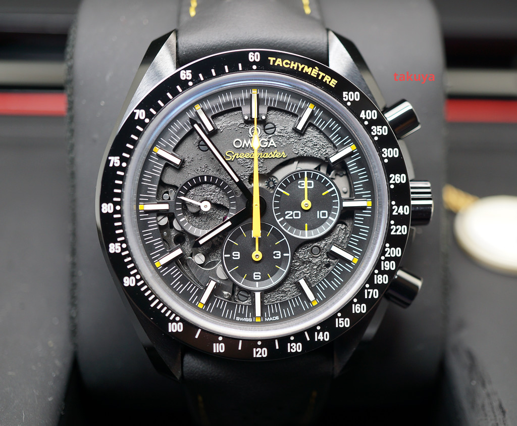 NEW Omega SPEEDMASTER MOONWATCH APOLLO 8 DARK SIDE OF THE MOON COMPLETE