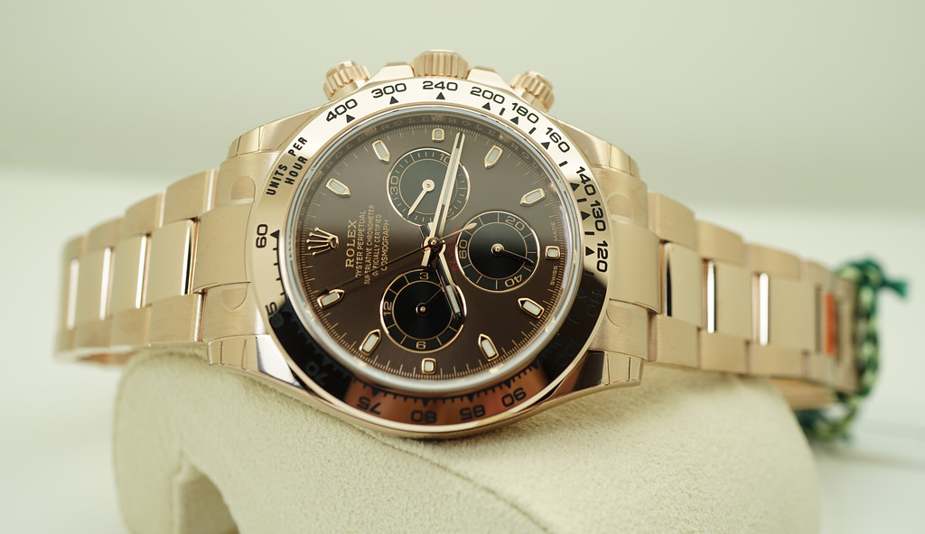 BRAND NEW Rolex 116505 DAYTONA 18K ROSE GOLD CHOCOLATE DIAL 2021 ...