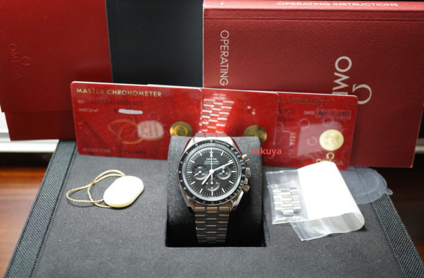 Omega SPEEDMASTER PROFESSIONAL MOONWATCH 3861 SAPPHIRE 2021 MODEL FULL SET - Image 2