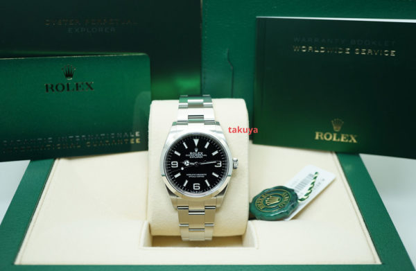 BRAND NEW Rolex 124270 EXPLORER I FULL LUME DIAL 36MM NEW MODEL 2021 FULL SET - Image 2