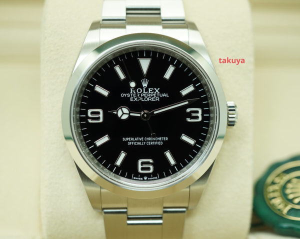 BRAND NEW Rolex 124270 EXPLORER I FULL LUME DIAL 36MM NEW MODEL 2021 FULL SET