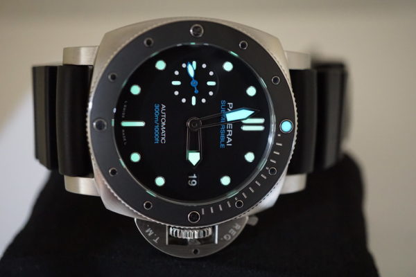 MINT Panerai PAM 683 LUMINOR SUBMERSIBLE 1950 CERAMIC BEZEL 42MM 2021 WARRANTY - Image 9