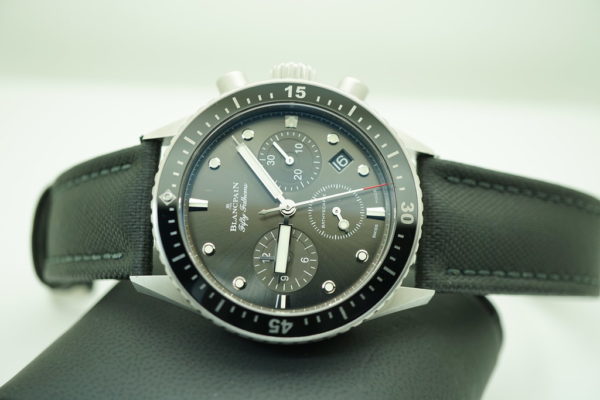 Blancpain FIFTY FATHOMS BATHYSCAPHE CHRONOGRAPH FLYBACK SS FULL SET - Image 9