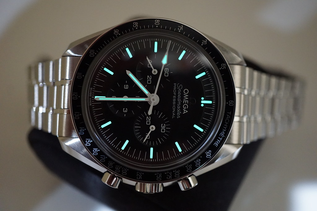 MINT Omega SPEEDMASTER PROFESSIONAL MOONWATCH 3861 SAPPHIRE 2021 MODEL ...