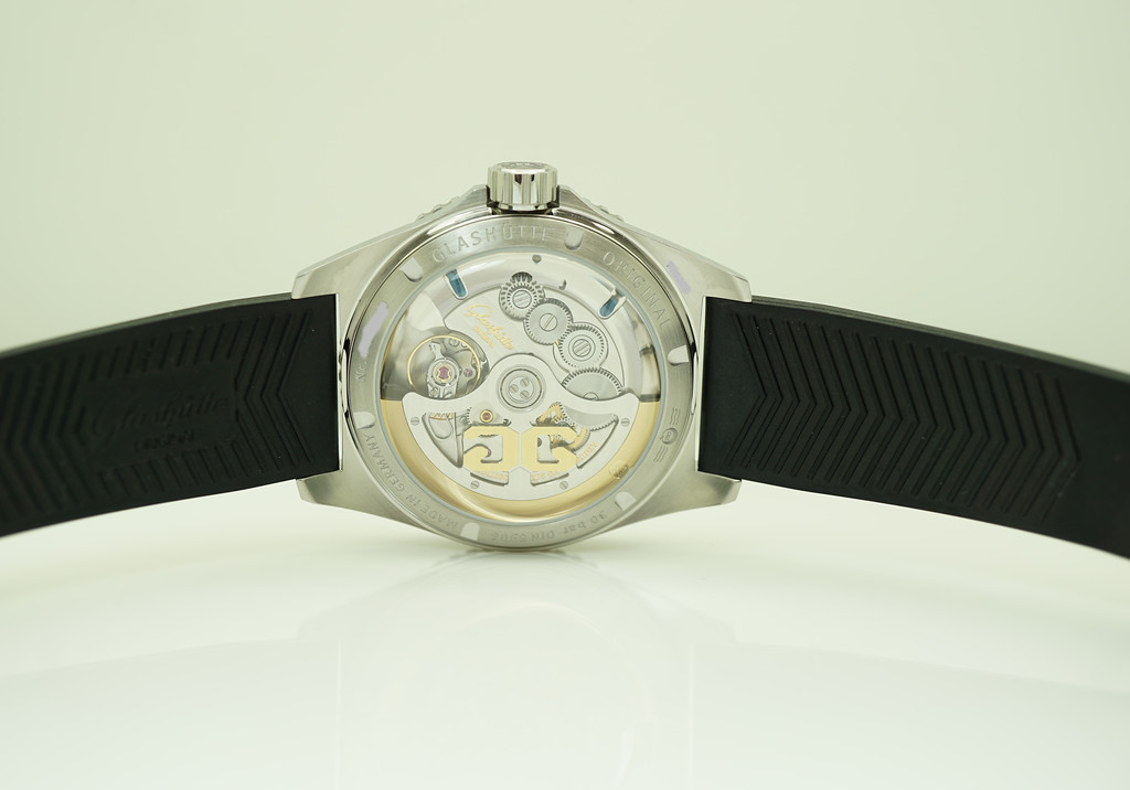 MINT Glashutte ORIGINAL SeaQ PANORAMA DATE BLACK DIAL 2021 COMPLETE SET ...