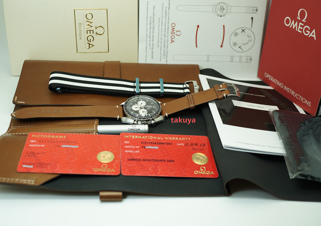 Omega SPEEDY TUESDAY SPEEDMASTER LIMITED EDITION 42MM COMPLETE SET