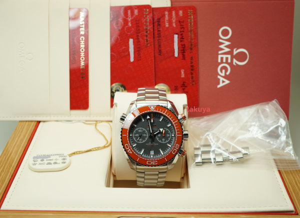 Omega SEAMASTER PLANET OCEAN 600M CHRONOGRAPH STAINLESS STEEL 2021 COMPLETE SET - Image 2