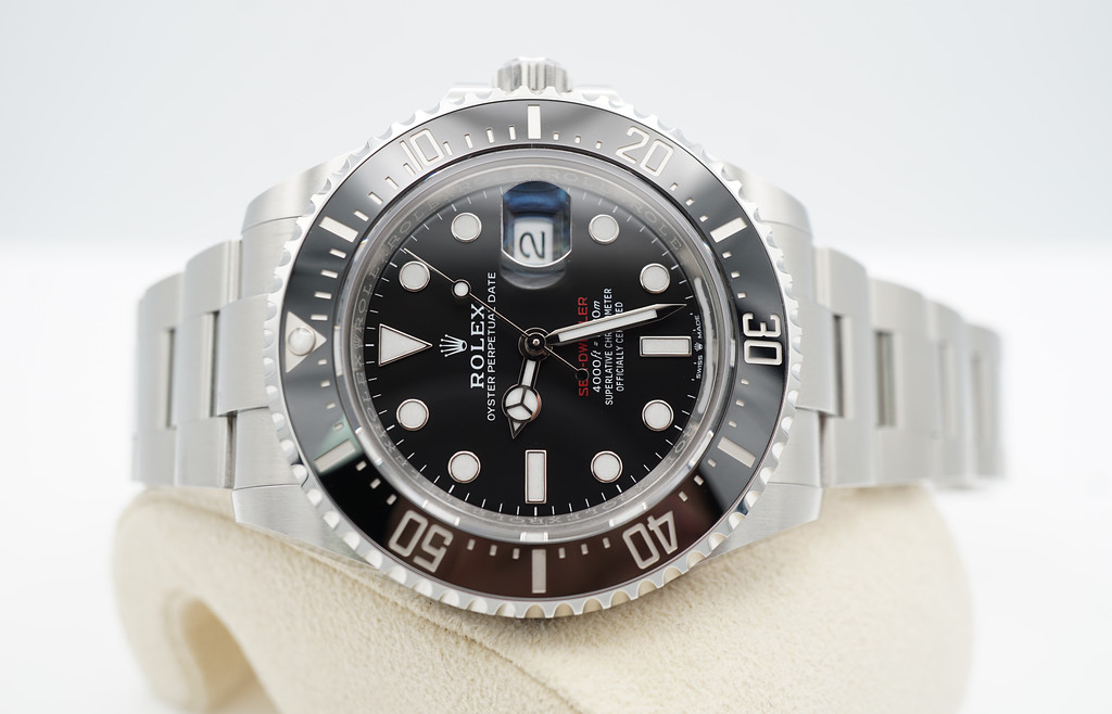 Rolex 126600 SEA-DWELLER 43MM CYCLOPS RED TEXT 2023 WARRANTY COMPLETE ...