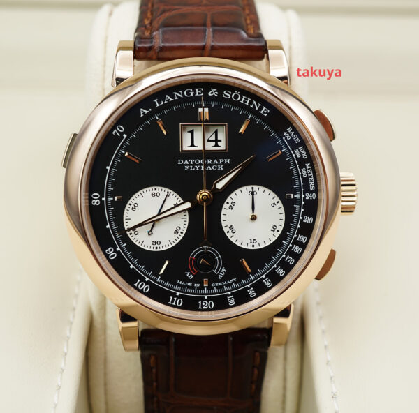 A. Lange & Sohne DATOGRAPH UP DOWN 405.031 ROSE GOLD DEPLOYANT CLASP FULL SET