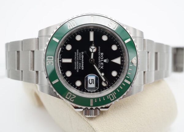 NEW Rolex 126610LV SUBMARINER GREEN BEZEL STARBUCKS 41MM WARRANTY FULL SET - Image 9