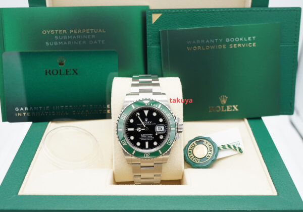 NEW Rolex 126610LV SUBMARINER GREEN BEZEL STARBUCKS 41MM WARRANTY FULL SET - Image 2