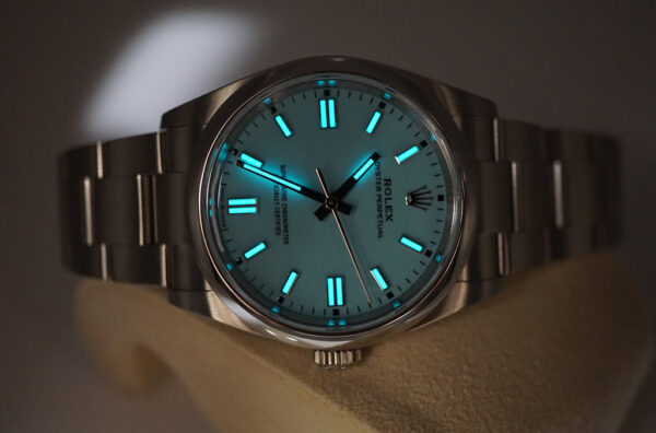 Rolex 126000 OYSTER PERPETUAL 36 TURQUOISE BLUE DIAL 2021 COMPLETE SET - Image 11