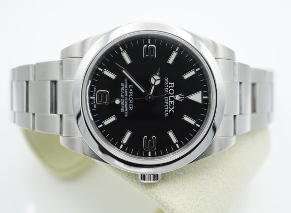 Rolex 214270 EXPLORER I STAINLESS STEEL MARK 1 DIAL 39MM DISCONTINUED BOX PAPERS - Image 9