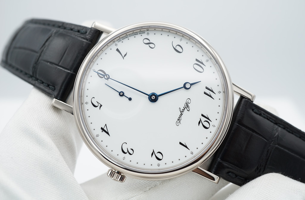 BREGUET CLASSIQUE 7147 Grand Feu Enamel Dial WHITE GOLD AUTOMATIC