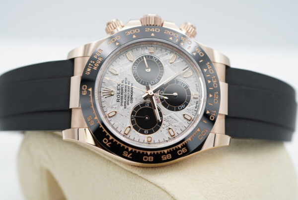 Rolex 116515LN DAYTONA 18K ROSE GOLD METEORITE DIAL 2022 WARRANTY FULL SET - Image 10