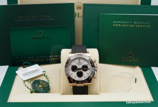 Rolex 116515LN DAYTONA 18K ROSE GOLD METEORITE DIAL 2022 WARRANTY FULL SET - Image 2