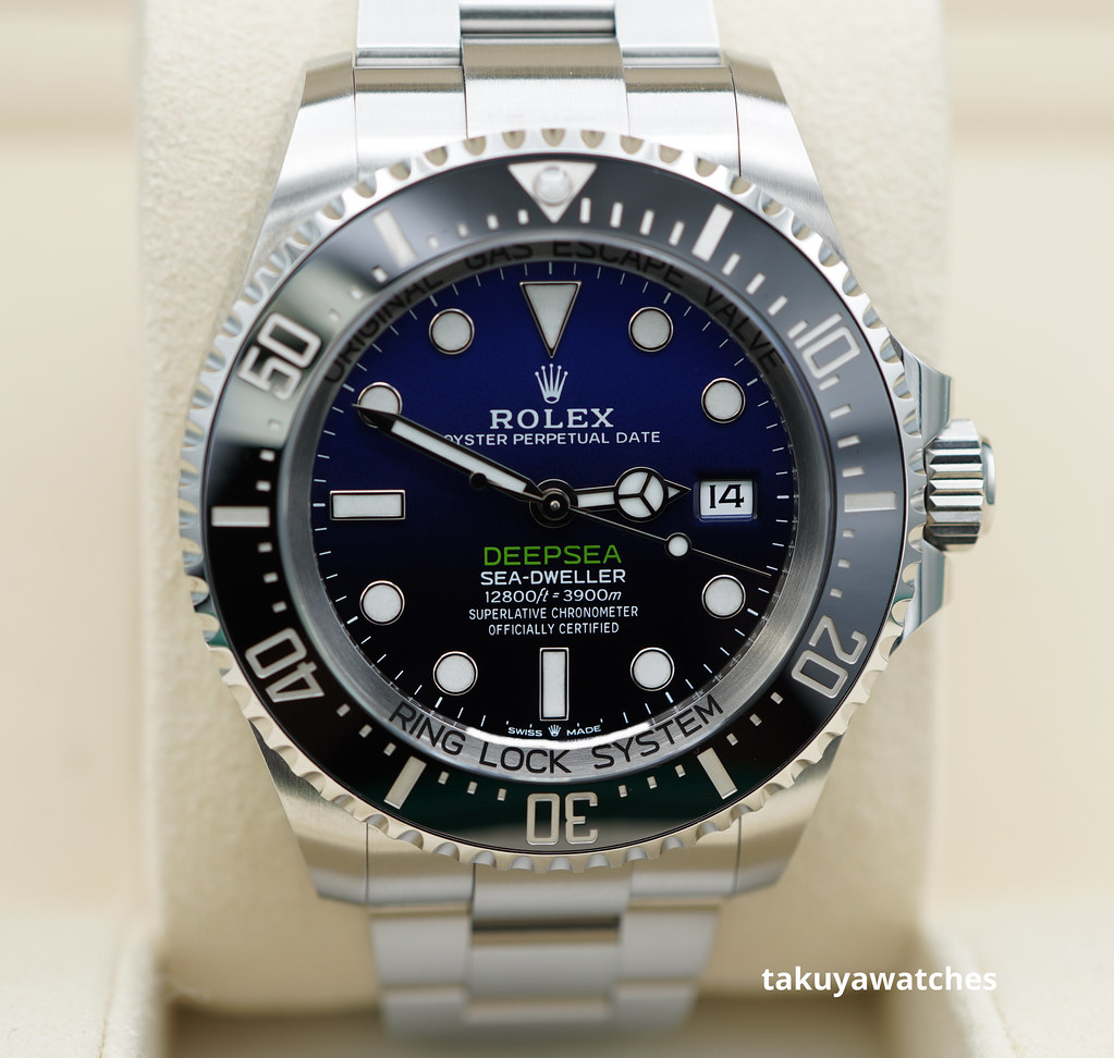 Rolex 136660 DEEPSEA D-BLUE DIAL JAMES CAMERON NEW MODEL 2022 FULL SET ...