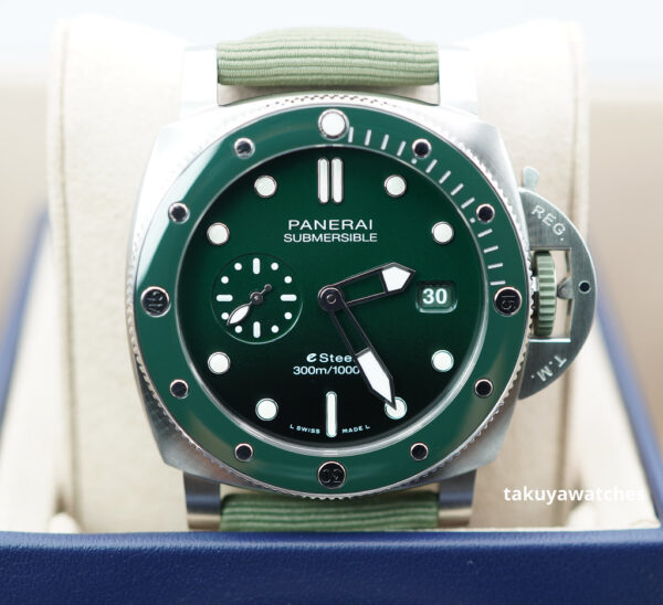 PANERAI PAM 1287 SUBMERSIBLE Quarantaquattro eSteel Verde Smeraldo 2023 FULL SET