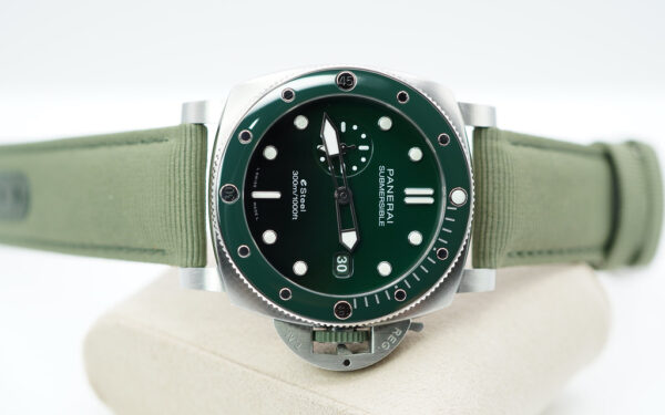 PANERAI PAM 1287 SUBMERSIBLE Quarantaquattro eSteel Verde Smeraldo 2023 FULL SET - Image 9