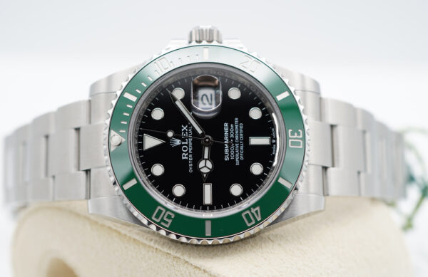 BRAND NEW Rolex 126610LV SUBMARINER GREEN BEZEL BLACK DIAL 2023 41MM COMPLETE SET - Image 10