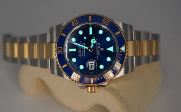 Rolex 126613LB SUBMARINER BLUESY YELLOW GOLD STEEL BLUE DIAL 2022 41MM FULL SET - Image 11