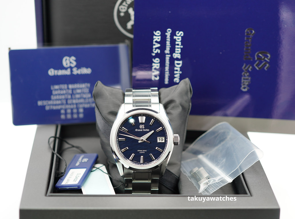 Grand Seiko SLGA021 LAKE SUWA Before Dawn SPRING DRIVE 5 DAYS 2023