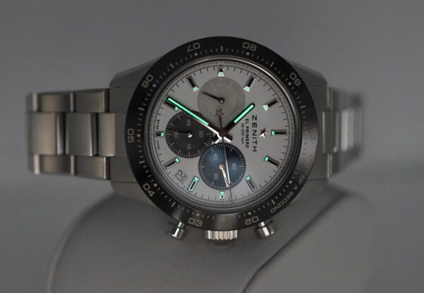 ZENITH CHRONOMASTER SPORT El PRIMERO WHITE TRICOLOR DIAL BRACELET 2022 WARRANTY FULL SET - Image 11