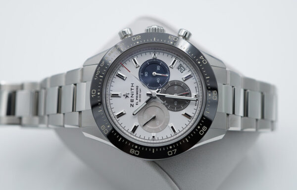 ZENITH CHRONOMASTER SPORT El PRIMERO WHITE TRICOLOR DIAL BRACELET 2022 WARRANTY FULL SET - Image 10