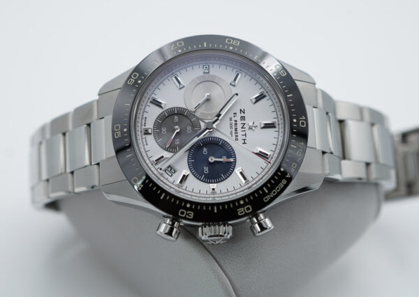 ZENITH CHRONOMASTER SPORT El PRIMERO WHITE TRICOLOR DIAL BRACELET 2022 WARRANTY FULL SET - Image 9