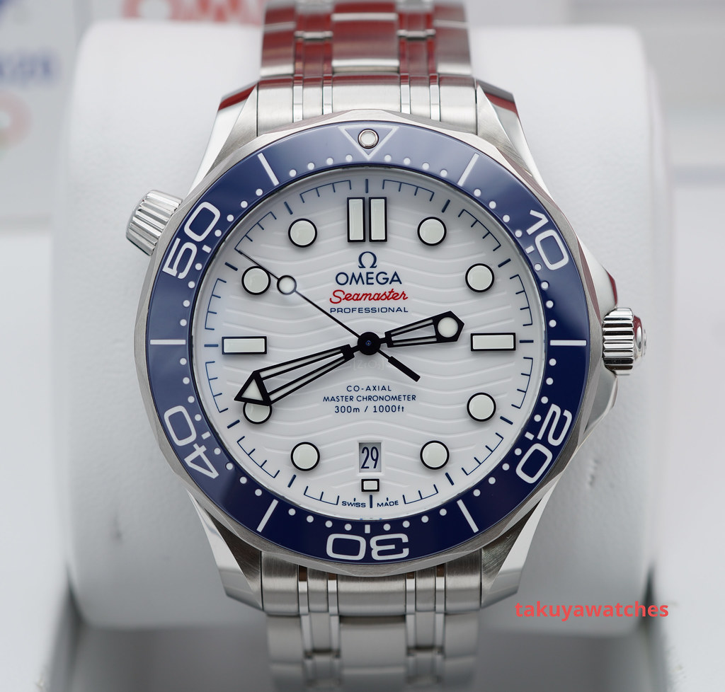 Omega SEAMASTER DIVER 300M TOKYO OLYMPICS 2021 WARRANTY FULL SET