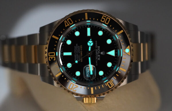 Rolex 126603 SEA-DWELLER 18K YELLOW GOLD STEEL 43MM 2019 WARRANTY FULL SET - Image 11