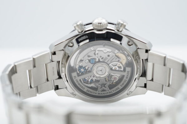 ZENITH CHRONOMASTER SPORT El PRIMERO WHITE TRICOLOR DIAL BRACELET 2021 WARRANTY - Image 8