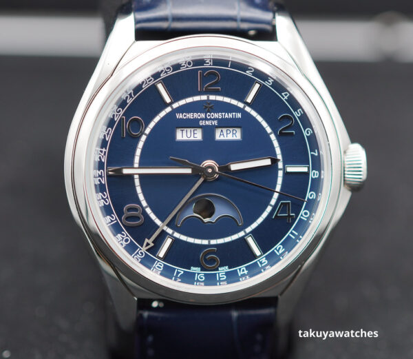 Vacheron CONSTANTIN FIFTYSIX COMPLETE CALENDAR BLUE DIAL 40MM 2021 FULL SET