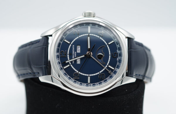 Vacheron CONSTANTIN FIFTYSIX COMPLETE CALENDAR BLUE DIAL 40MM 2021 FULL SET - Image 10