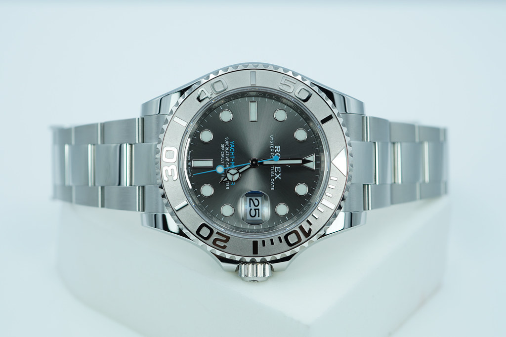 Rolex 126622 YACHTMASTER PLATINUM BEZEL SLATE DIAL 40MM 2022 COMPLETE ...