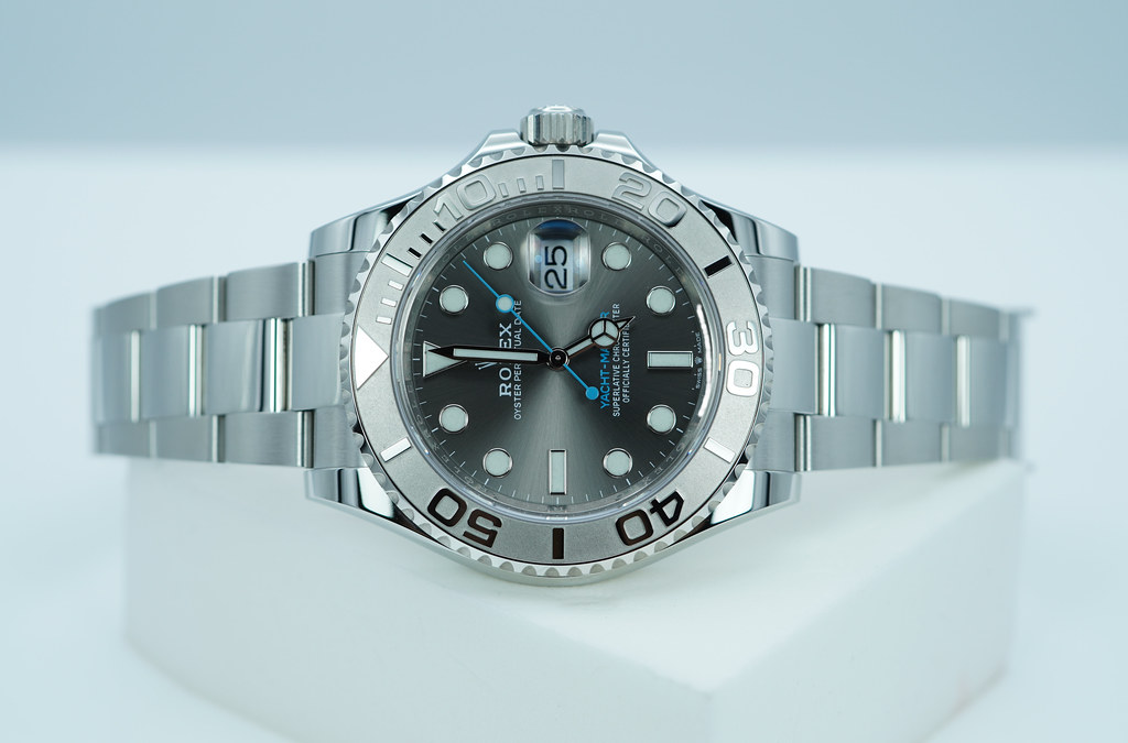 Rolex 126622 YACHTMASTER PLATINUM BEZEL SLATE DIAL 40MM 2022 COMPLETE ...