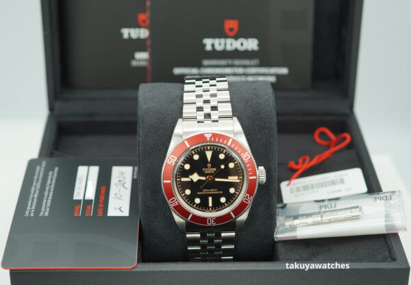 Tudor BLACK BAY 7941A1A0RU RED BEZEL JUBILEE BRACELET 41MM 2024 FULL SET - Image 2