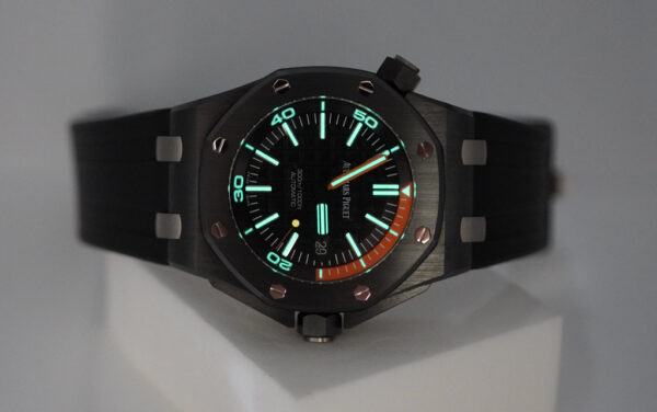 Audemars PIGUET ROYAL OAK OFFSHORE DIVER CERAMIC 15707CE 42MM COMPLETE SET - Image 11