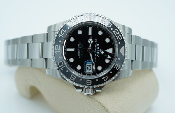 Rolex 126710GRNR GMT MASTER II BLACK GREY BEZEL OYSTER BAND 2024 COMPLETE SET - Image 9