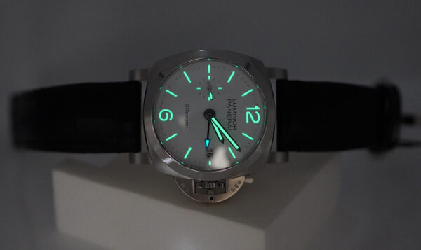 PANERAI PAM 1367 LUMINOR QUARANTA BiTempo WHITE DIAL 2024 WARRANTY FULL SET - Image 11