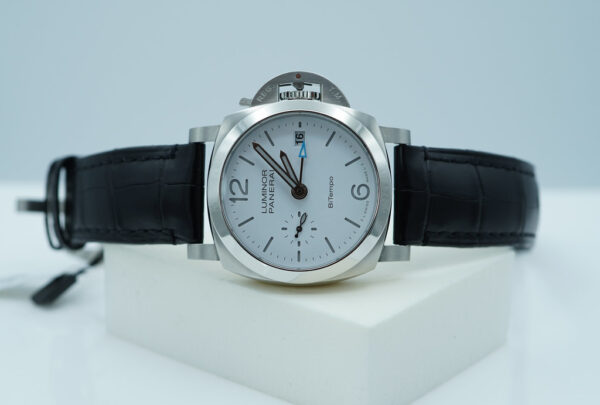 PANERAI PAM 1367 LUMINOR QUARANTA BiTempo WHITE DIAL 2024 WARRANTY FULL SET - Image 10