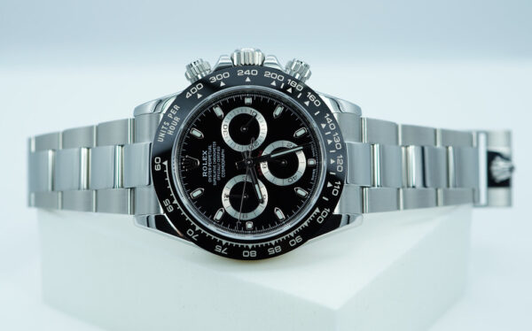 Rolex 116500LN COSMOGRAPH DAYTONA STEEL CERAMIC BEZEL BLACK DIAL 2022 FULL SET - Image 9