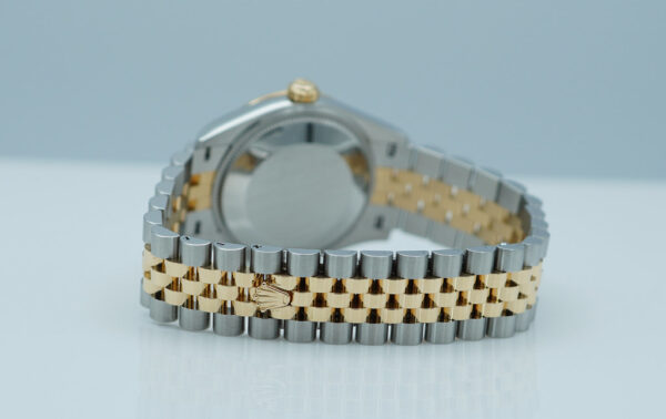 Rolex 278273 DATEJUST 31 YELLOW GOLD STEEL SILVER DIAMOND DIAL JUBILEE BAND FULL SET - Image 7